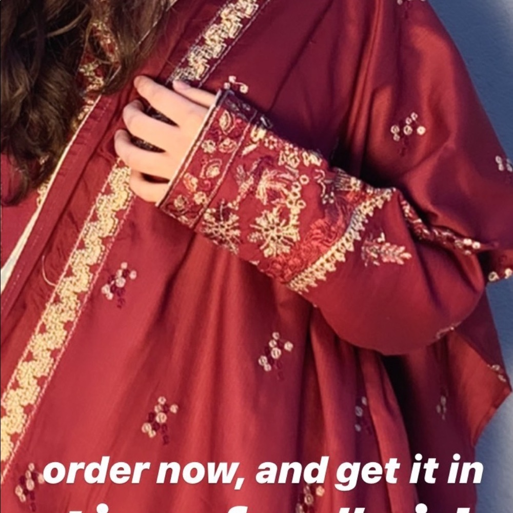 Indian suit ( shirt , trouser and Dupatta